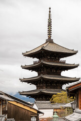 Fototapeta premium japanese temple pagoda