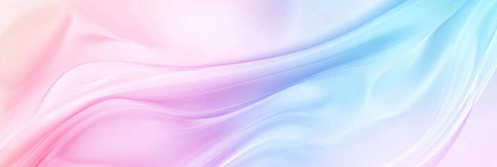 Fototapeta premium Abstract Background with Waves. Pastel Gradient Flow