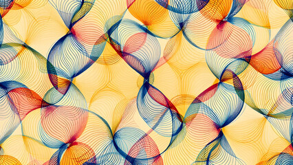 Naklejka premium Abstract Geometric Pattern