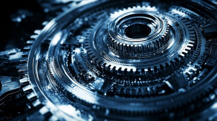 Futuristic system gears for technology and integration