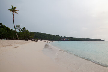 Beautiful tranquil beach at Club Amigo Guardalavaca resort hotel,, Guardalavaca, Holguin province,...