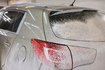 Suds and Streaks on a Smoothly Polished Surface, highlighting the beauty of cleanliness and detail