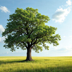 Obraz premium Concept photo of tree with space for text