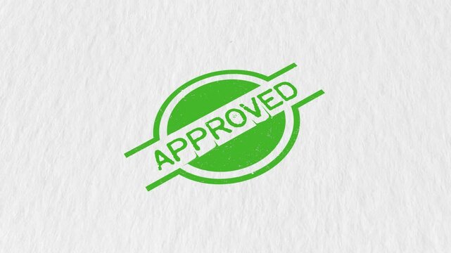 APPROVED Stamp