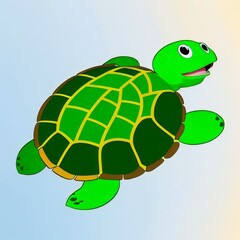 Obraz premium Turtle vector