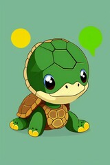 Obraz premium Turtle vector