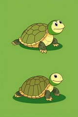 Obraz premium Turtle vector