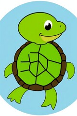 Fototapeta premium Turtle vector