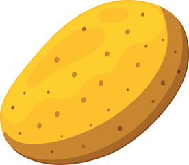 potato with white background. potato isolated on white.