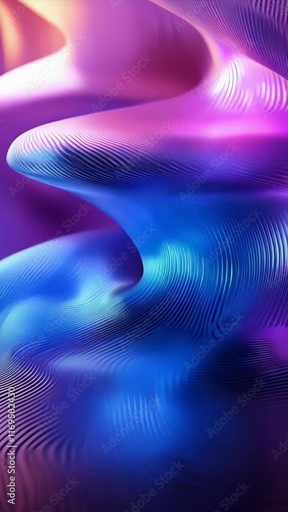 Aufkleber dynamic abstract motion display showcasing vibrant colors and flowing patterns for creative inspirat