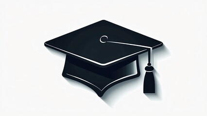 Graduation Cap Icon Design Academic Success Education