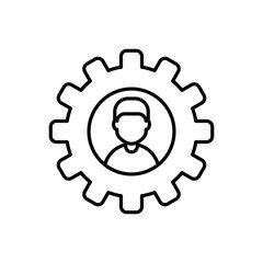 Human Resource vector icon