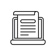 Content vector icon