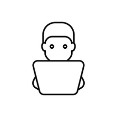 Employee vector icon