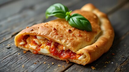 Delicious Calzone Pizza Baked to Perfection