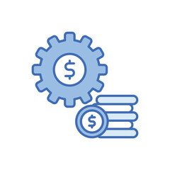 Obraz premium Money Management vector icon