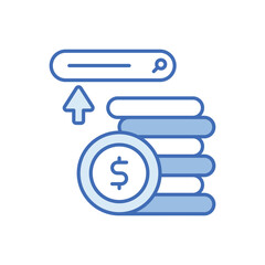 Obraz premium Pay Per Click vector icon