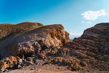 Felsen am Berg  in Kroatien 