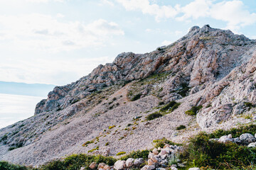 Berg am Meer in Kroatien 