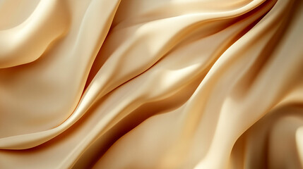 Obraz premium Texture of mocha mousse fabric captured in a flat lay display over a soft backdrop