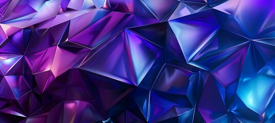 Obraz premium A colorful purple geometric background with abstract shapes and patterns, offering a vibrant, artistic touch for digital illustrations and compositions.