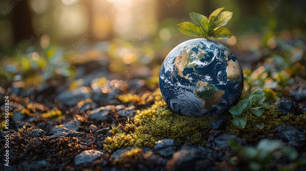 Poster achieving a global net-zero carbon neutral target through sustainable environmental friendly goal de