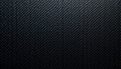 Obraz premium Glossy black carbon fiber with visible twill weave , shiny, abstract, image
