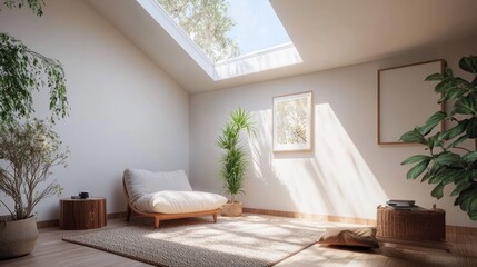Serene Minimalist Room Design With Natural Light