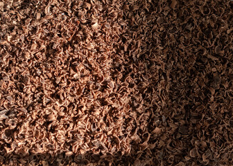 photo, pile, grated, chocolate, texture, recipe, sweet, dessert, culinary, color, sprinkle, aromatic, shredded, pieces, truffle, brown, gourmet, dark, cocoa