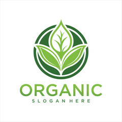 Organic Logo Vector Art Logo Icons
