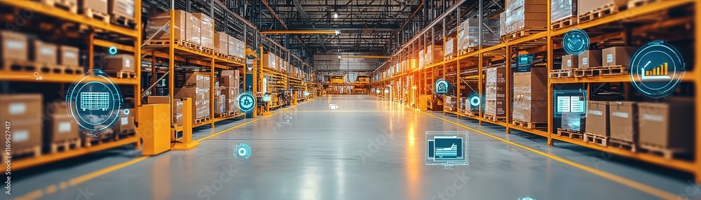 Poster streamlining inventory management in warehouses software solutions for efficient store operations