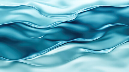 Obraz premium Abstract fluid blue and white wave pattern design