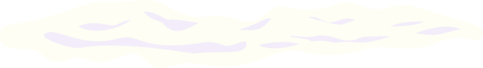 Snow on The Ground abstract shape