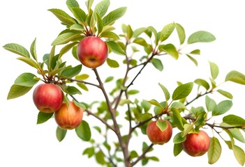 apples on a branch