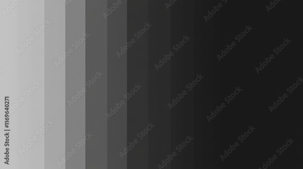 Poster vertical grayscale gradient shows a spectrum of light to dark shades