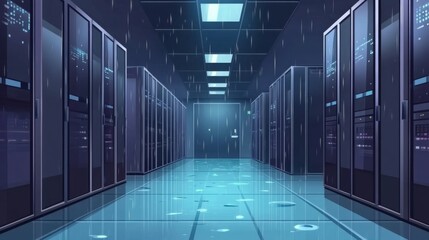 High-Tech Cooling Systems in Modern Data Center