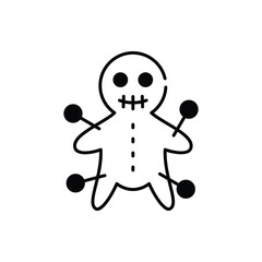 Voodoo Doll vector icon