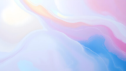 Iridescent fluid wave art marbling paint texture  background wallpaper hd backdrop abstract watercolor colorful blue pink blue banner wavy psychedelic marble sparkle shiny text