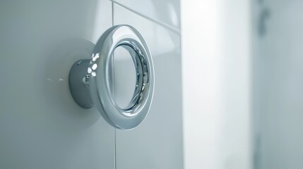 Modern Chrome Bathroom Fixture for Stylish Interior Design