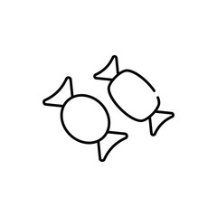 Halloween Candies vector icon