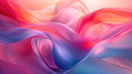 Background vibrant blend of swirling pink, red, and blue hues in an abstract fluid art composition, perfect for dynamic backfrop and creative backgrounds