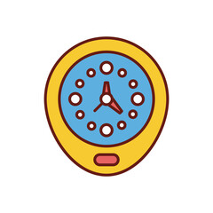 Clock  icon design 