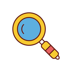 Magnifying Glass icon design 