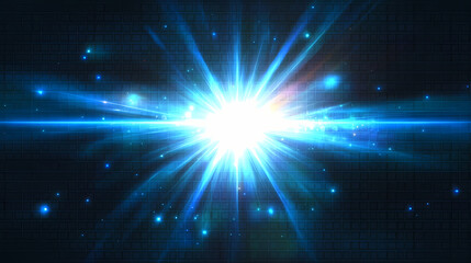 Fototapeta premium Light lens flare vector effect for enhancing photos, designs, and digital artwork, lens flare, graphic. Sunflare. Illustration