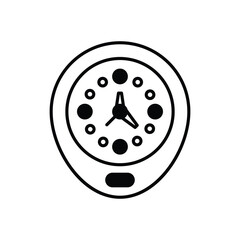 Clock  icon design 