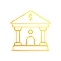 Bank  icon design 