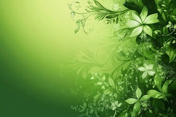 Green background