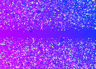 Transparent Background. Purple Happy Tinsel. Light Texture. Carnival Burst. Digital Dust. Cristal Design. Unicorn Serpentine. Glare Birthday Backdrop. Pink Transparent Background