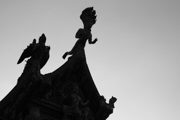 thai carved sculpture