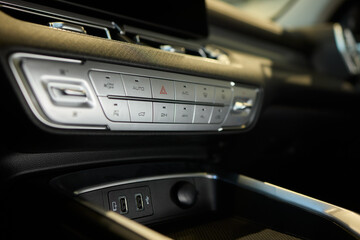 The car dashboards climate control is essential for driver comfort and convenience